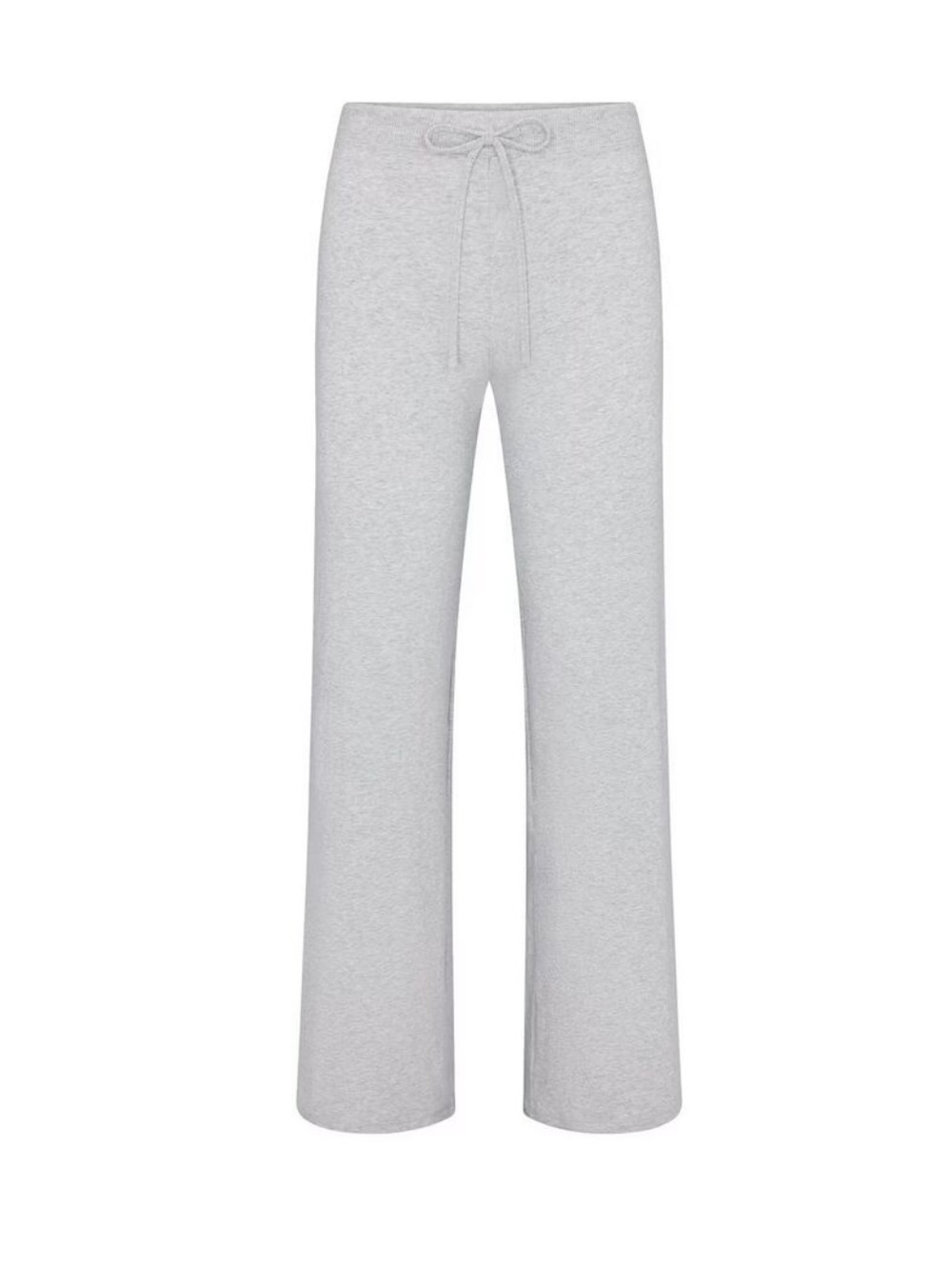 Skims Cotton Jersey Straight Leg
Pant Light Heather Grey Size XXS
